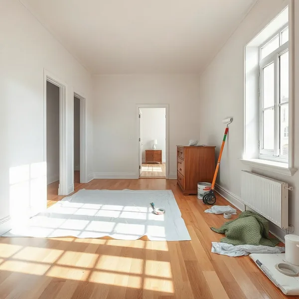 Professional Apartment Move In Painting in Dubai carried out by a licensed technician