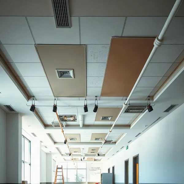 Professional Office Ceiling Painting in Dubai carried out by a licensed technician