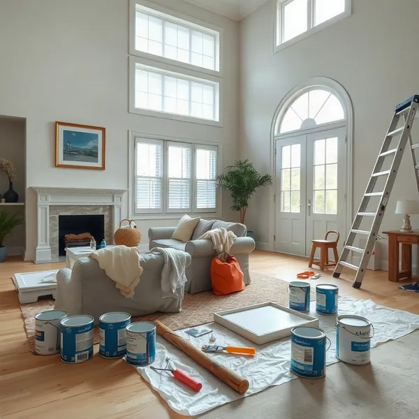 Professional House Painting in Dubai carried out by a licensed technician