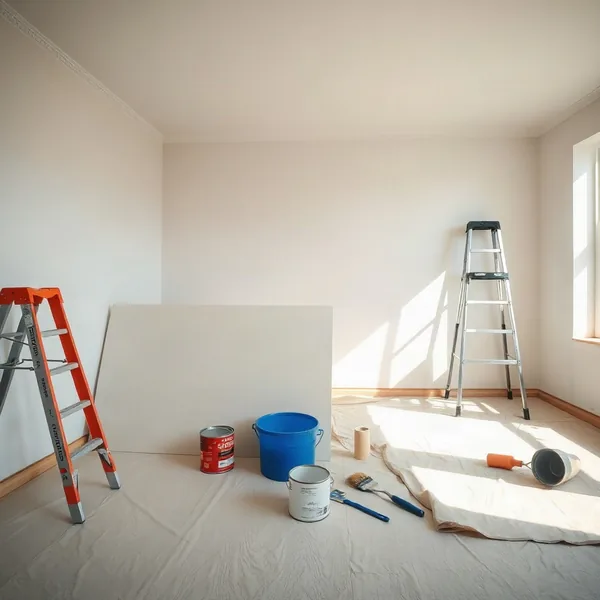 Professional Interior Painting in Dubai carried out by a licensed technician